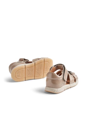 Wheat Leder-Halbsandalen "Donna" in Beige