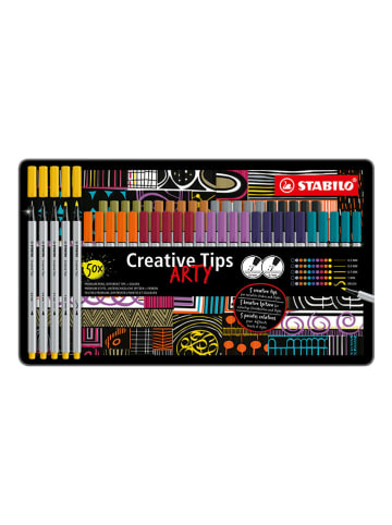 STABILO Multi-Liner ''STABILO Creative Tips ARTY'' - Urban- 50 Stück