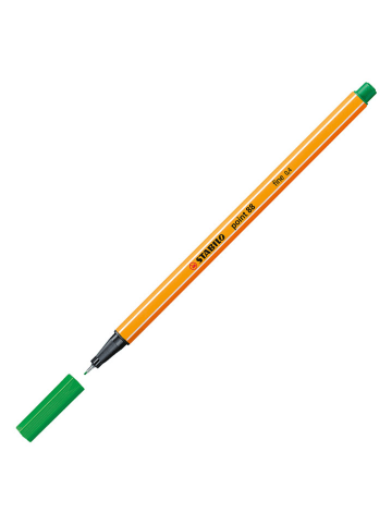 STABILO Fineliner ''STABILO point 88'' in Grün - 10 Stück