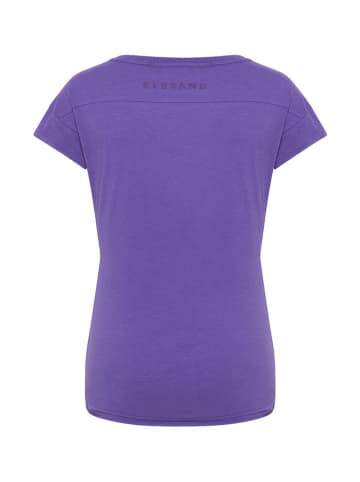 ELBSAND Shirt "Ragne" paars
