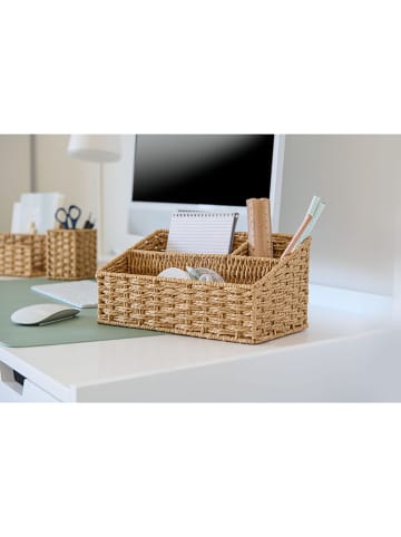 Zeller Gerei-organizer lichtbruin - (B)25,5 x (H)12,2 x (D)14,2 cm
