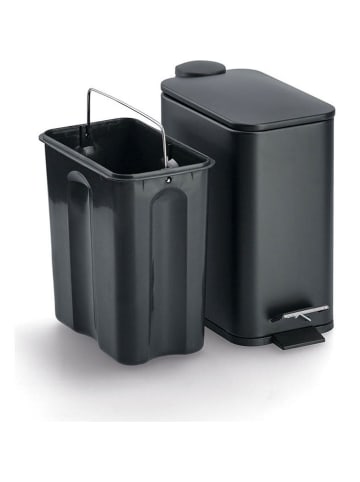 Zeller Treteimer in Schwarz - 5 l