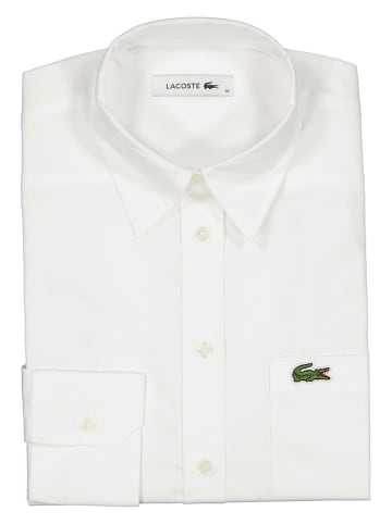 Lacoste Hemd in Weiß