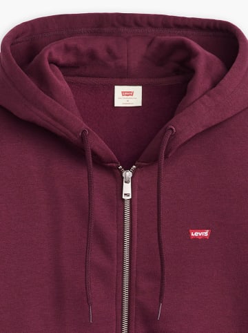 Levi´s Sweatjacke in Bordeaux