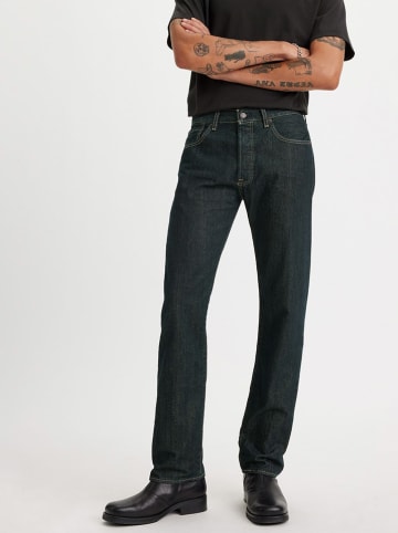 Levi´s Dżinsy "501" - Regular fit - w kolorze antracytowym