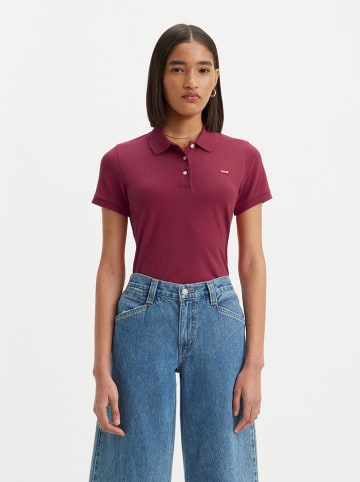 Levi´s Poloshirt in Dunkelrot