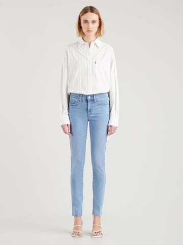 Levi´s Dżinsy "Lapis Sense" - Skinny fit - w kolorze błękitnym