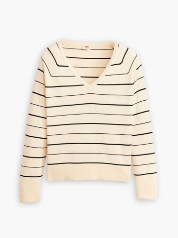 Levi´s Pullover in Creme/ Schwarz