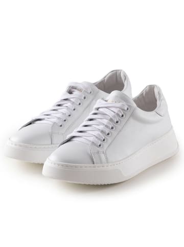 Anna Morellini Leder-Sneakers "Zietta" in Weiß