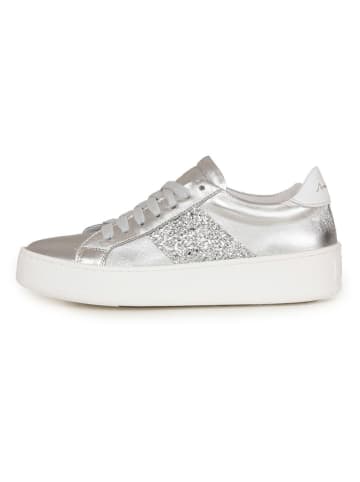 Anna Morellini Leder-Sneakers "Torecia" in Silber