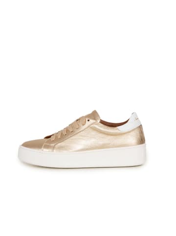 Anna Morellini Leder-Sneakers "Giglia" in Gold