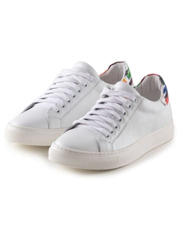 Anna Morellini Leren sneakers "Orena" wit