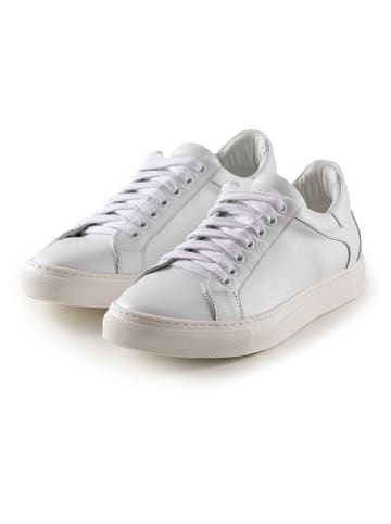 Anna Morellini Leder-Sneakers "Renatrizia" in Weiß