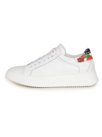 Anna Morellini Leder-Sneakers "Ottora" in Weiß