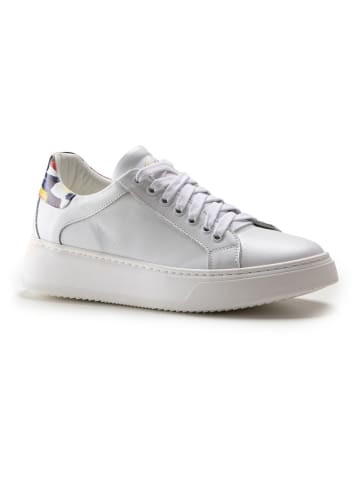 Anna Morellini Leder-Sneakers "Ottora" in Weiß