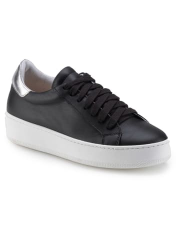 Anna Morellini Leren sneakers "Amella" zwart