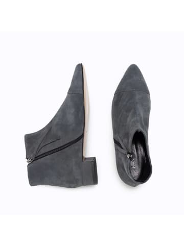 Anna Morellini Leren enkelboots "Carannana" antraciet