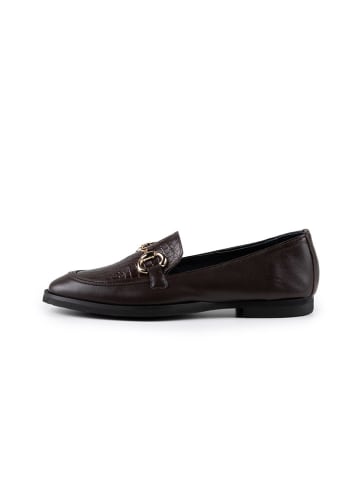 Anna Morellini Leren mocassins "Jolessa" bruin