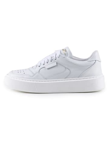 Anna Morellini Leder-Sneakers "Ludia" in Weiß