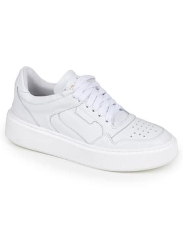 Anna Morellini Leren sneakers "Ludia" wit