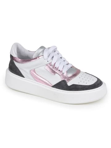 Anna Morellini Leren sneakers "Ludia" wit