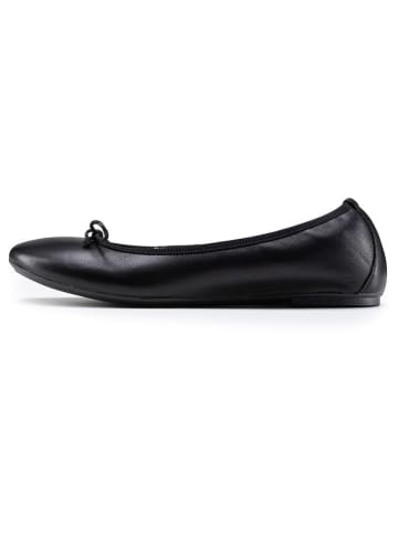 Anna Morellini Leder-Ballerinas "Eridinetta" in Schwarz