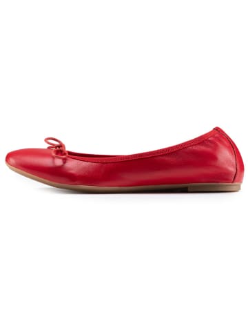 Anna Morellini Leder-Ballerinas "Eridinetta" in Rot
