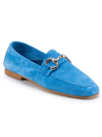Anna Morellini Leren mocassins "Gelisa" blauw