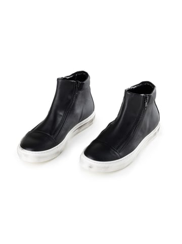 Anna Morellini Leder-Sneakers "Natavia" in Schwarz