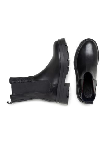 Anna Morellini Leder-Chelsea-Boots "Marlorina" in Schwarz