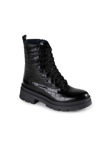 Anna Morellini Leder-Boots "Simoldo" in Schwarz