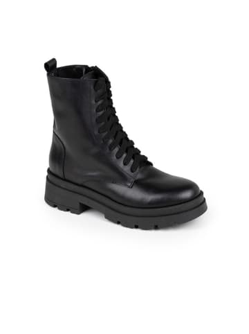 Anna Morellini Leder-Boots "Simoldo" in Schwarz