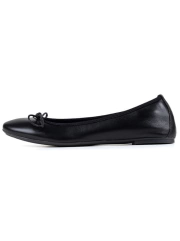 Anna Morellini Leder-Ballerinas "Evanna" in Schwarz
