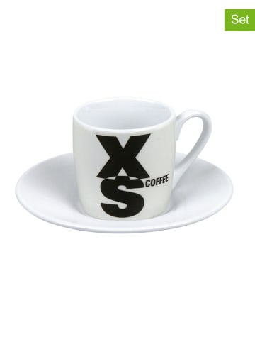 Könitz Filiżanki (2 szt.) "XS" w kolorze białym do espresso - 85 ml