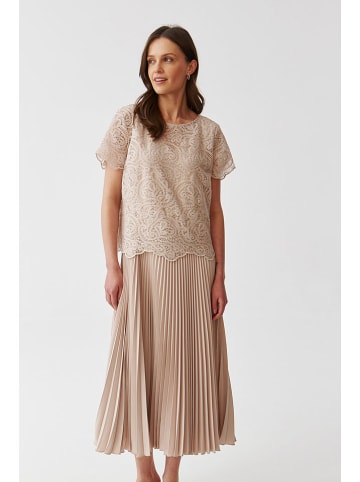 TATUUM Jurk champagnekleurig