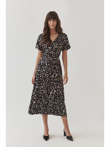 TATUUM Kleid in Schwarz/ Creme