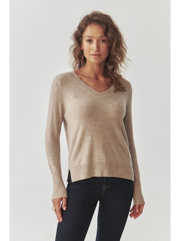 TATUUM Wollen trui beige