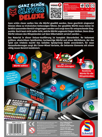 Schmidt Spiele Würfelspiel "Ganz schön clever Deluxe" - ab 8 Jahren