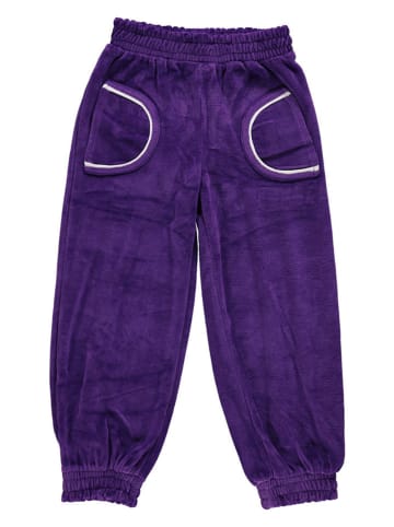 Småfolk Fluwelen broek paars