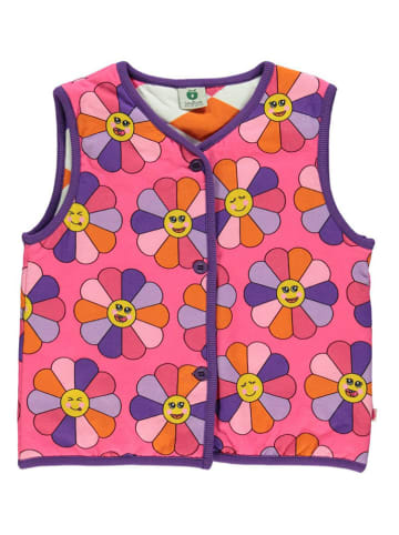 Småfolk Omkeerbare bodywarmer roze