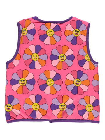 Småfolk Omkeerbare bodywarmer roze
