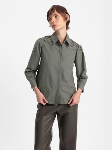 BGN Koszula w kolorze khaki