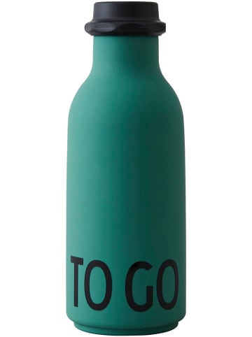 Design Letters Trinkflasche "To Go" in Grün - 500 ml