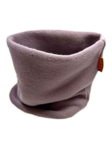LiVi Fleece-Loop-Schal "Organic Fleece Lavendel" in Lila - (L)50 x (B)24 cm