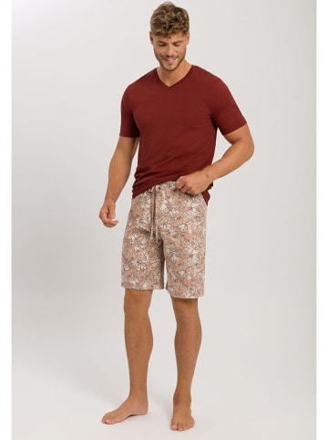 Hanro Pyjama-Oberteil in Rot