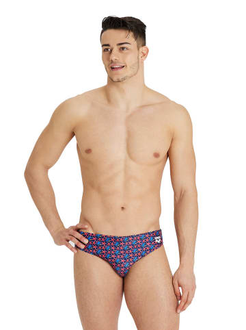 Arena Zwembroek donkerblauw/rood