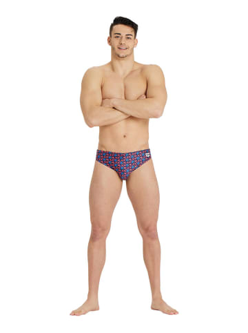 Arena Zwembroek donkerblauw/rood