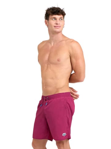 Arena Badeshorts in Dunkelrot