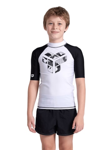 Arena Zwemshirt zwart/wit