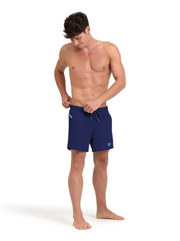 Arena Badeshorts in Dunkelblau/ Blau